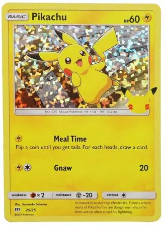 PokeDATA – Up to date Mcdonald's 25th Anniversary (Pokemon) card list!